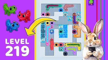 Gecko Out Level 219 Solution Walkthrough