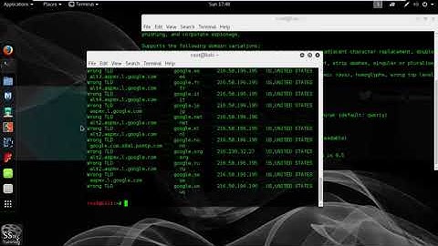 Urlcrazy   Website Dns analysis Information Gathering On Kali Linux 2016 1 ✔