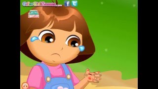 Dora The Explorer - Baby Dora Bee Sting Doctor - Dora Games
