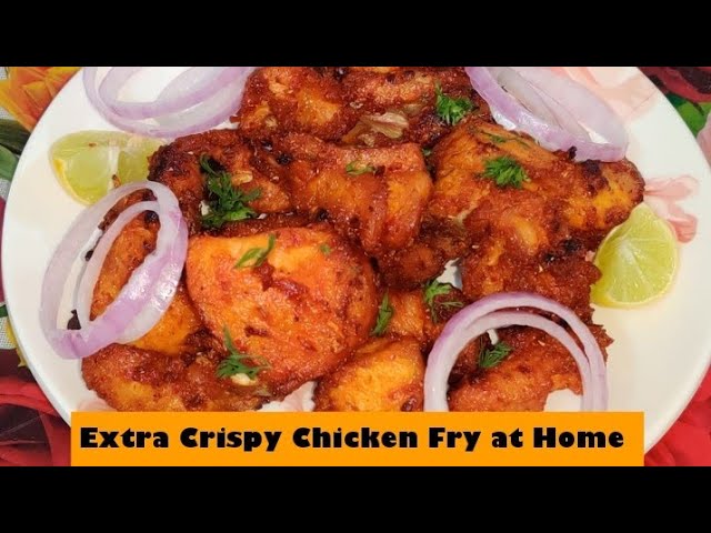 Crispy Chicken Fry Recipe♥ Simple Tasty Chicken Fry|| Extra Crispy Chicken Fry|| Chicken Fry Recipe| | Easy Cook