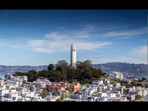 Vídeo: Visitando a Coit Tower em Telegraph Hill