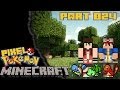 Youtube Thumbnail Let's Play Pixelmon - 24 - Fliegen will gelernt sein [Minecraft Pokemon Mod - xdqmhose Together]