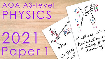 AQA AS 2021 Paper 1 - AS-level Physics Past Paper