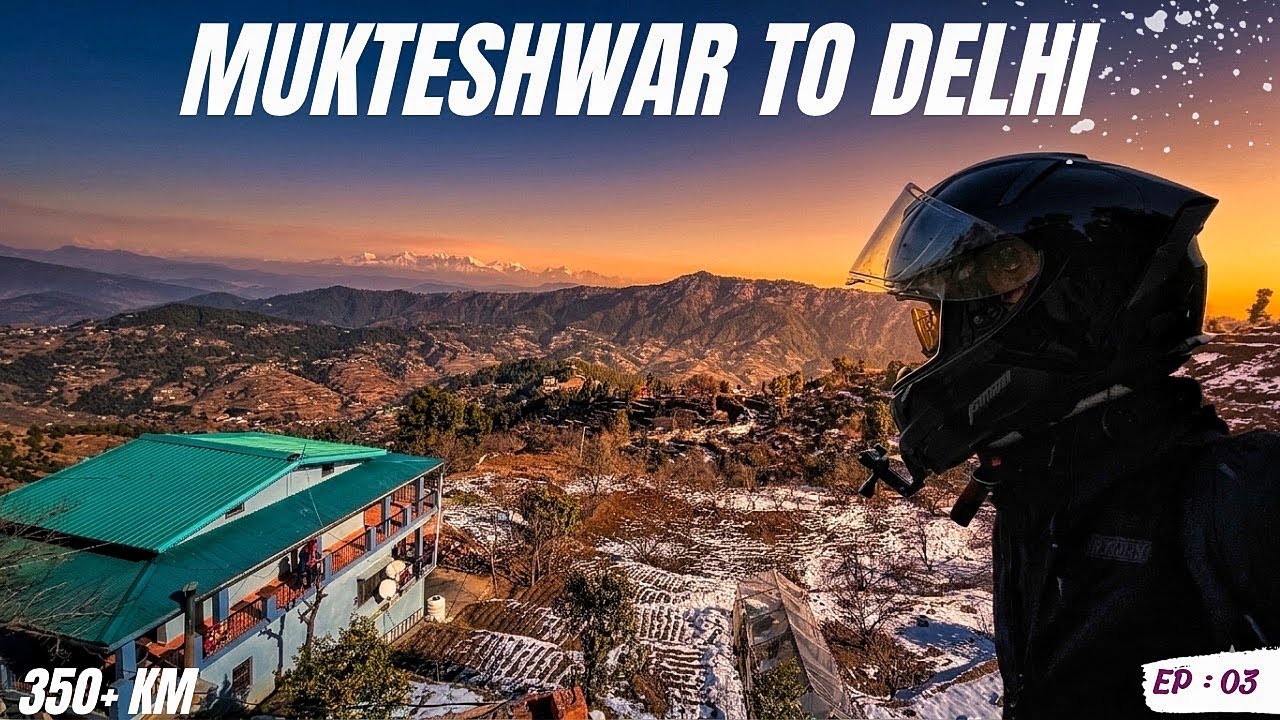 Non Stop Ride! | Mukteshwar to Delhi On Suzuki V Storm| #uttrakhand #roadtrip2026 #mukteswar