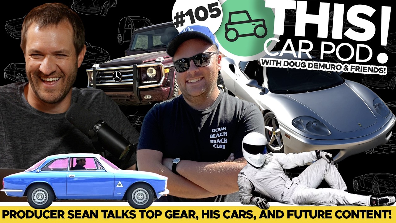 Behind The Scenes With Producer Sean! Top Gear Stories, Future Content And More! THIS CAR POD! EP105