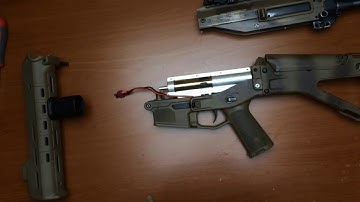 Smart electronic trigger in AEG gun PTS MASADA