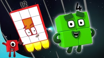 Numberblocks - May The 4th Be With You | Learn to Count | Learning Blocks