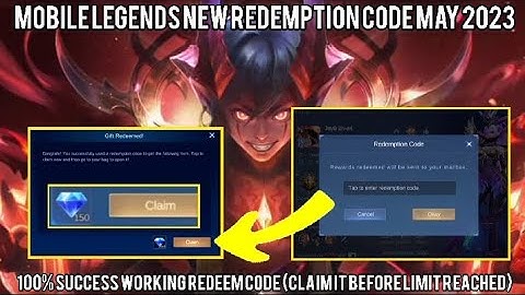 2X ML Redeem Code May 9 2023 - Get this MLBB Diamond Redeem Code Today! + ML Diamond Giveaway
