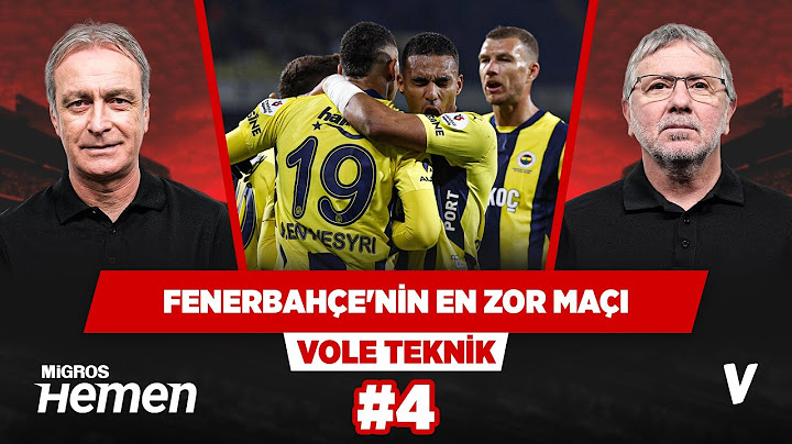 Fenerbahçe fizik mücadeleye girerse Göztepe'yi yenemez | Önder Özen, Metin Tekin | VOLE Teknik #4