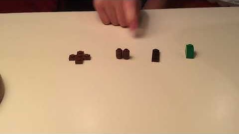 Pokemon: how to build Bellsprout with LEGO