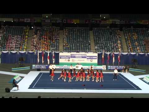 南山大学(チアリーダーズ)RUSTLES　2014年度第８回アジア大会　決勝