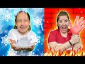 História Engraçada do Desafio QUENTE VS FRIO com MC Divertida | New Hot vs Cold Challenge