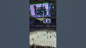 Thumbnail of Seattle kraken game winning goal horn LIVE.(Climate pledge arena)