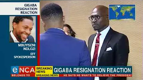 EFF responds to Gigaba resignation