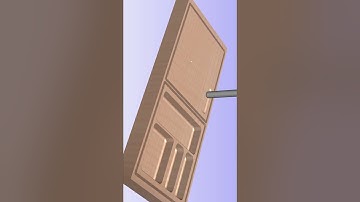 Using VCarve Pro from @vectric for a 3D rending of my #cnc project #stepcraftcnc