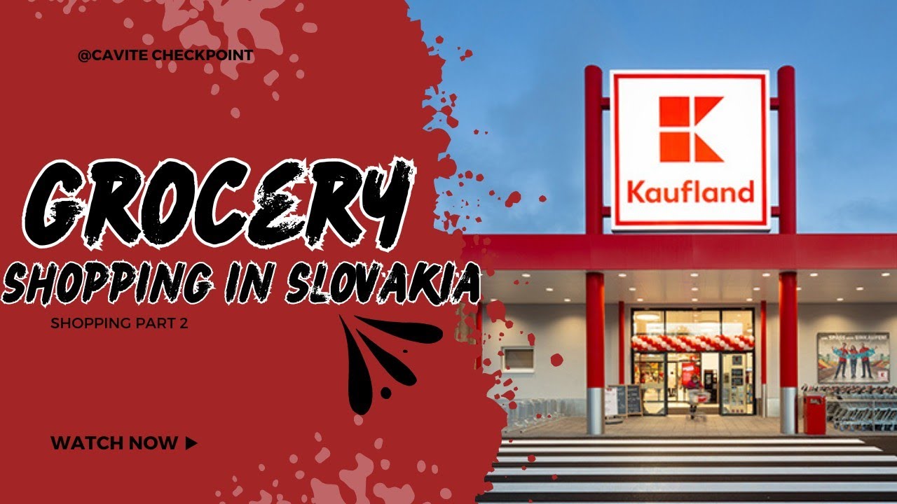 Pinoy in Slovakia🇸🇰 Come and go grocery shopping with me.