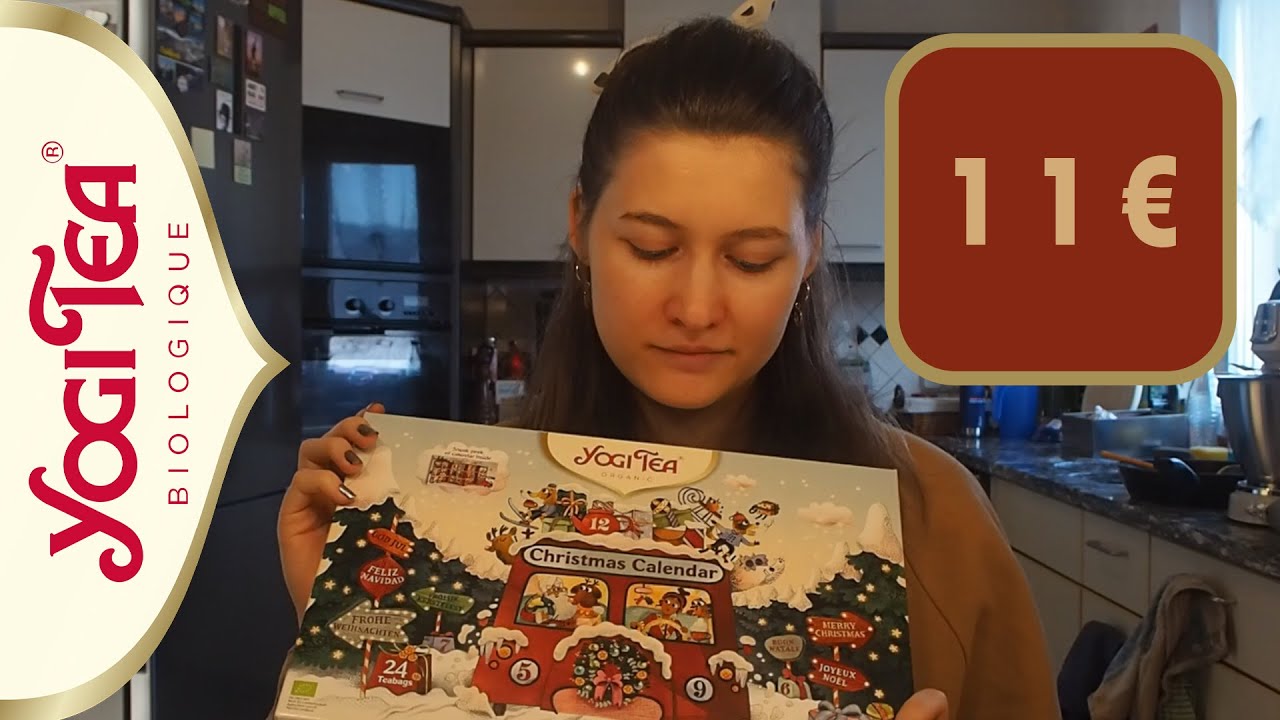 taste* testing the Yogi Tea advent calendar 