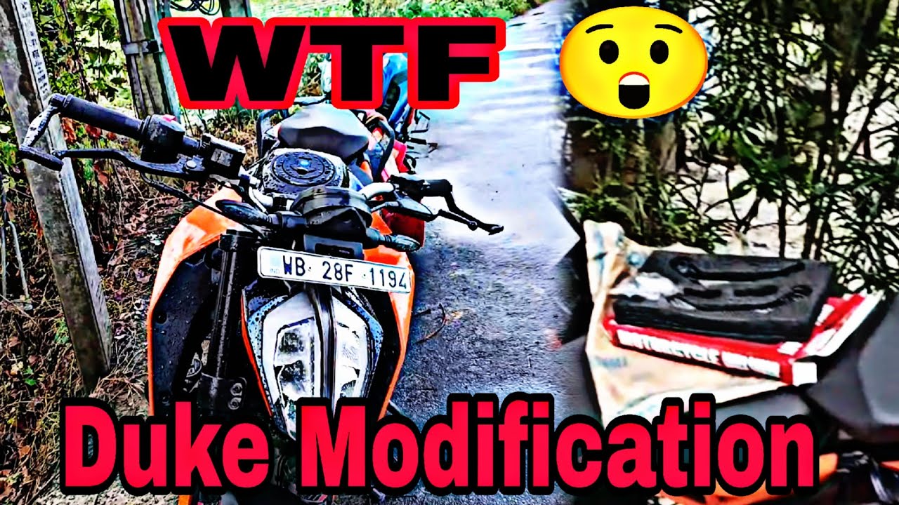 Duke 200 bs7 modification 😲😎  part - 1