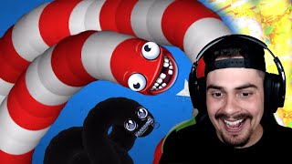 Slither.io Monica Vs Cebolinha jogo da cobra gigante snake totoykids turma  da Monica 