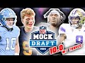 2024 NFL First Round Mock Draft For All 32 Picks! 10.0! (Preparing for the Draft)