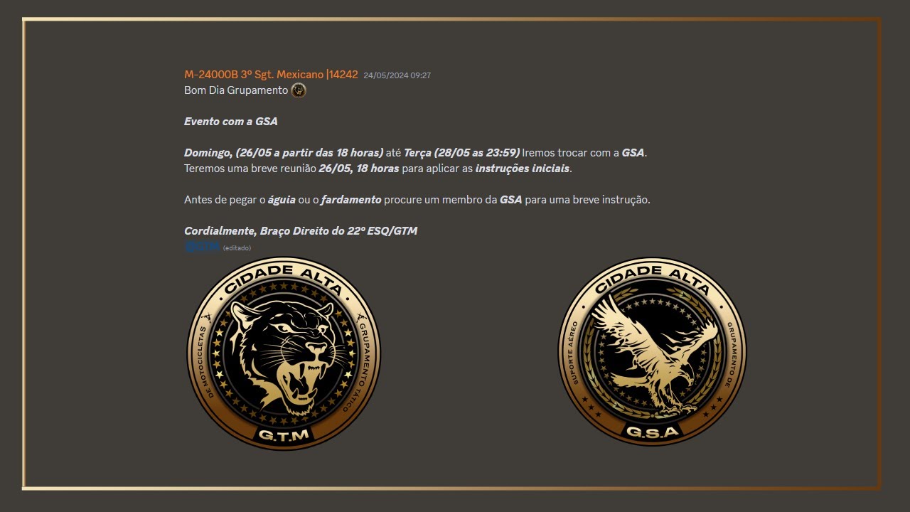 Cidade Alta Valley - Evento GTM/GSA