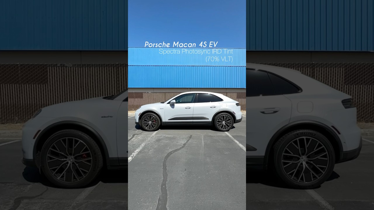 Porsche Macan EV:  Spectra Photosync IRD Tint - 70% VLT all windows