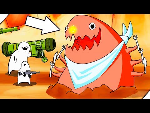 ИНОПЛАНЕТНЫЕ СУЩЕСТВА МОНСТРЫ - Missile Dude RPG: Tap Tap Missile # 1