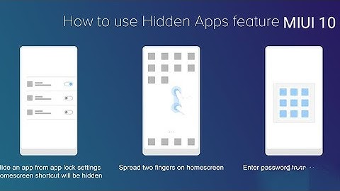 How To Hide Apps on Miui 10 Latest Global Beta (8.8.23)(Latest Feature)(Tutorial)