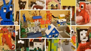 All LEGO TREVOR HENDERSON MONSTERS | Trevor Henderson’s Creepy Neighborhood 1, 2 & 3 Compilation!