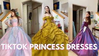 Best of Disney + Barbie Princess Dresses ✨ DIY Sewing Fashion TikTok Compilation