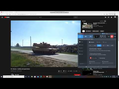 M1 Abrams - mobility and speed demo