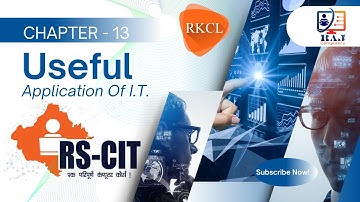 RSCIT Chapter 13 | Useful Application of I.T.