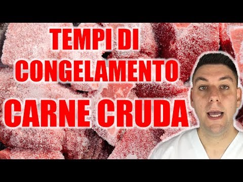 Tempi di Congelamento della carne cruda: quanto tempo è necessario per uccidere i parassiti?