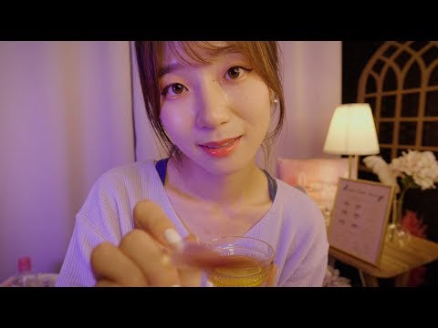 Sleepy Eyelash Extensions & Lip Treatment? ASMR