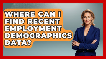 Where Can I Find Recent Employment Demographics Data? | Demographic Data Answers News