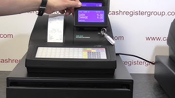 Sam4s NR-510F Cash Register  -Flat keyboard version
