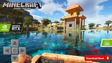 Minecraft 1.19.80 Best Shaders Render Dragon Shaders For Minecraft Pocket Edition ( Hindi )