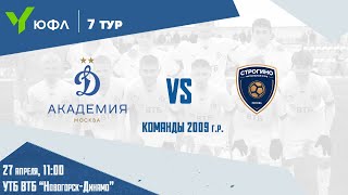ЮФЛ-3. 7 тур. «Динамо» - «Строгино»
