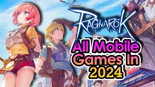 [ROX] All Gravity's Ragnarok Online mobile games that will be released in 2024 | King Spade