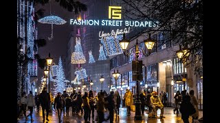 (4K) BUDAPEST CHRISTMAS MARKET 2021