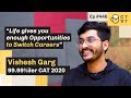 CTwT E446 - CAT 2020 Topper Vishesh Garg 99.99%iler | Second Attempt | IIMB