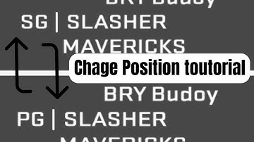 NBA 2K20 - Toutorial how to change position in NBA 2k mobile using "JD MOD"