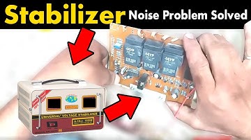 5 Relay Stabilizer Repair in Hindi | Automatic Stabilizer Noise Remove Problem Solved