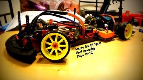 VOYAGE RC: BV5 Sakura D3 CS Sport FINAL BUILD VIDEO 3 Racing