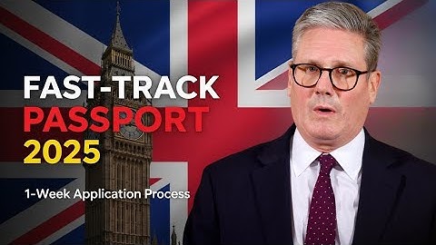 How to Fast-Track Your UK Passport Application (2025 Step-by-Step Full Guide)
