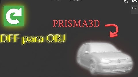 Como converter DFF para OBJ pelo celular