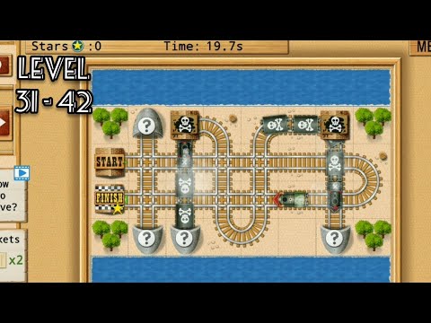 Rail Maze - Labyrinth - (Level 31-42) Walkthrough#5