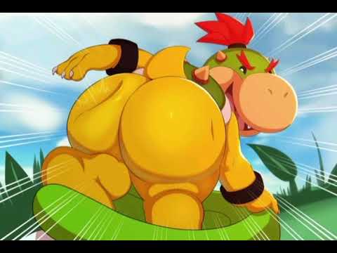 Bowser Jr farts while Spanking his butt - YouTube.