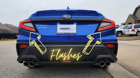 Tail Light As Turn Signal Install | 2022+ VB Subaru WRX