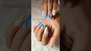 Nail extensions #nails #naildesign #art #new #tutorial #nailgelart #viral #shortvideo #shorts